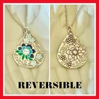 Brighton Journey To India Reversible Necklace BR9000 NWT