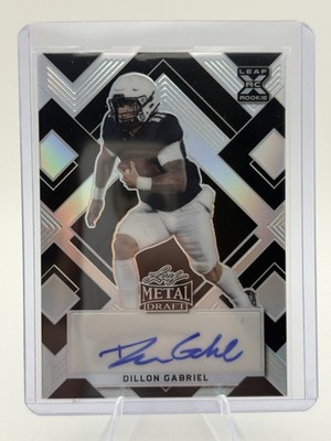 2022 Leaf Metal Draft - Dillon Gabriel #BA-DG1 Silver Autographs /15