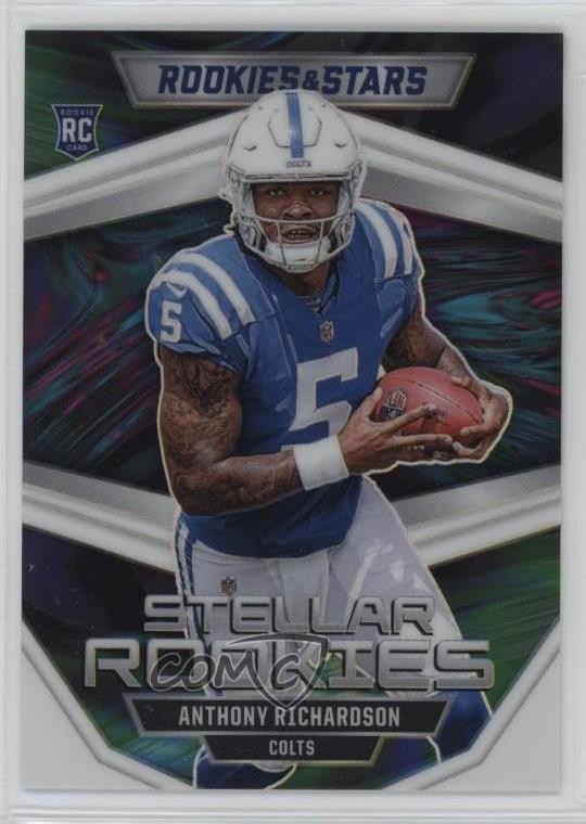 2023 Panini Rookies & Stars Stellar White Prizm /149 Anthony Richardson #SR-6 RC