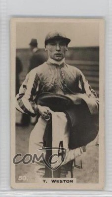 1926 Lambert & Butler Who's Who in Sport (1926) Tobacco Thomas Weston #50