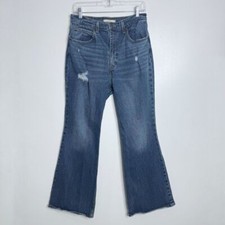 Levi's Premium 70s High Rise Flare In Medium Blue Wash Size 30
