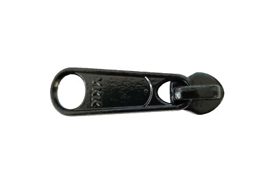 YKK No 45 Kette schwarz Reverse Slider 10er Pack Standard Free Lock Long Pull DFB-L