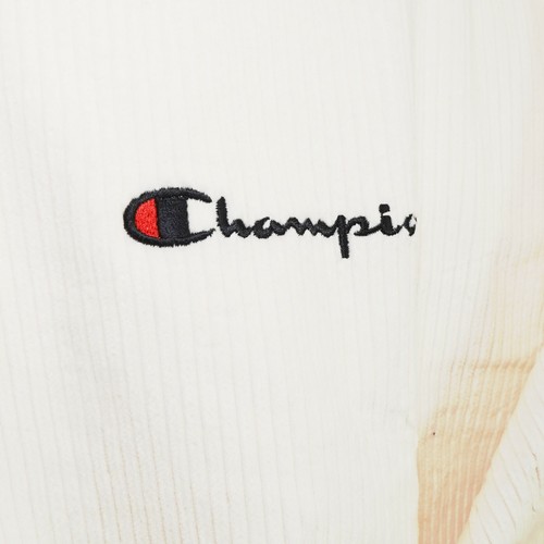 Champion LIFE Women's Chalk White Corduroy Long Sleeve Shirt - Picture 2 of 2