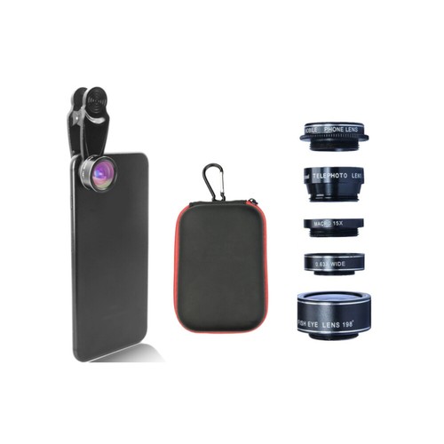 0.63X Phone Camera Lens 5 1 Phone Lens Kit Smartphone Camera Lens - 第 4/11 張圖片