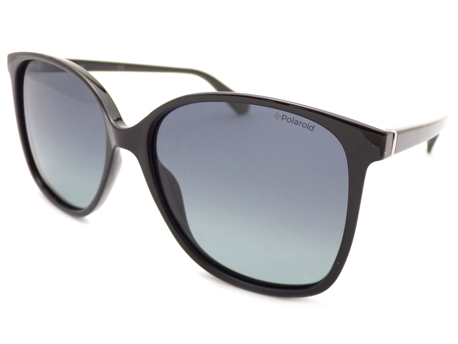Polaroid Polarized Sunglasses Black with Gradient Grey Lenses PLD6096/S 807