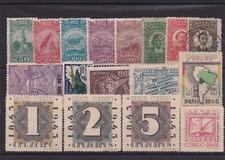 BRESIL SERIE DE 18 TIMBRES POSTE AERIENNE NEUF*/o N° 17 à 40 Cote: 125€
