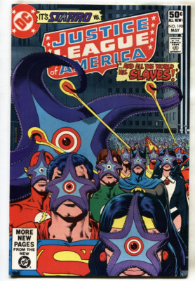 JUSTICE LEAGUE OF AMERICA #190--1981--Starro cover--comic book--VF