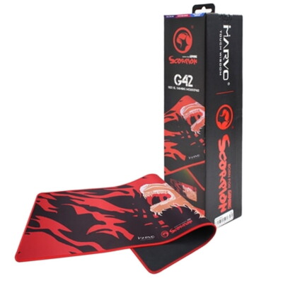 Marvo Scorpion G42 Gaming Maus Pad Größe XL - rot/schwarz