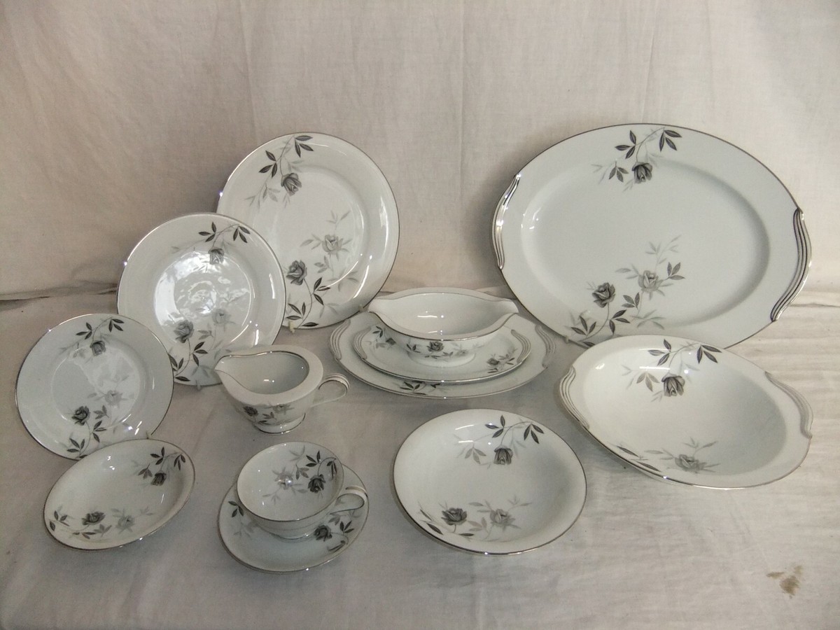 Noritake China Japan pattern Rosamor 1950s) 4D1A