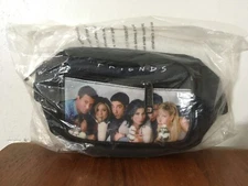 NEW Buckle Down Friends TV Show Series Black Fanny Pack Belt Bag