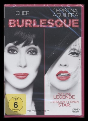 DVD BURLESQUE - CHER + CHRISTINA AGUILERA + PETER GALLAGHER + STANLEY TUCCI *NEU