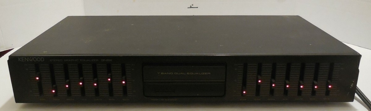 Kenwood Model GE-292 Seven 7 Band Stereo Graphic Equalizer