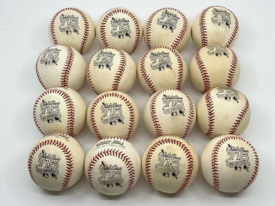 Hank Aaron 715 25th Anniversary Official National League MLB