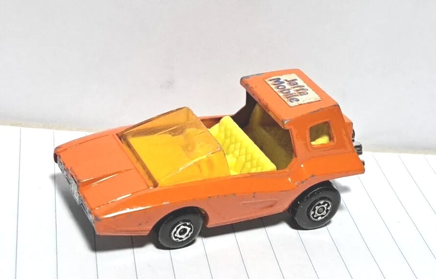 Auto Matchbox A Escala Soopa Coopa No. 37 Superfast 1972 Azul Electrico