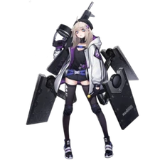 AA-12 Girls Frontline Anime Weatherproof Sticker 6" Car Decal