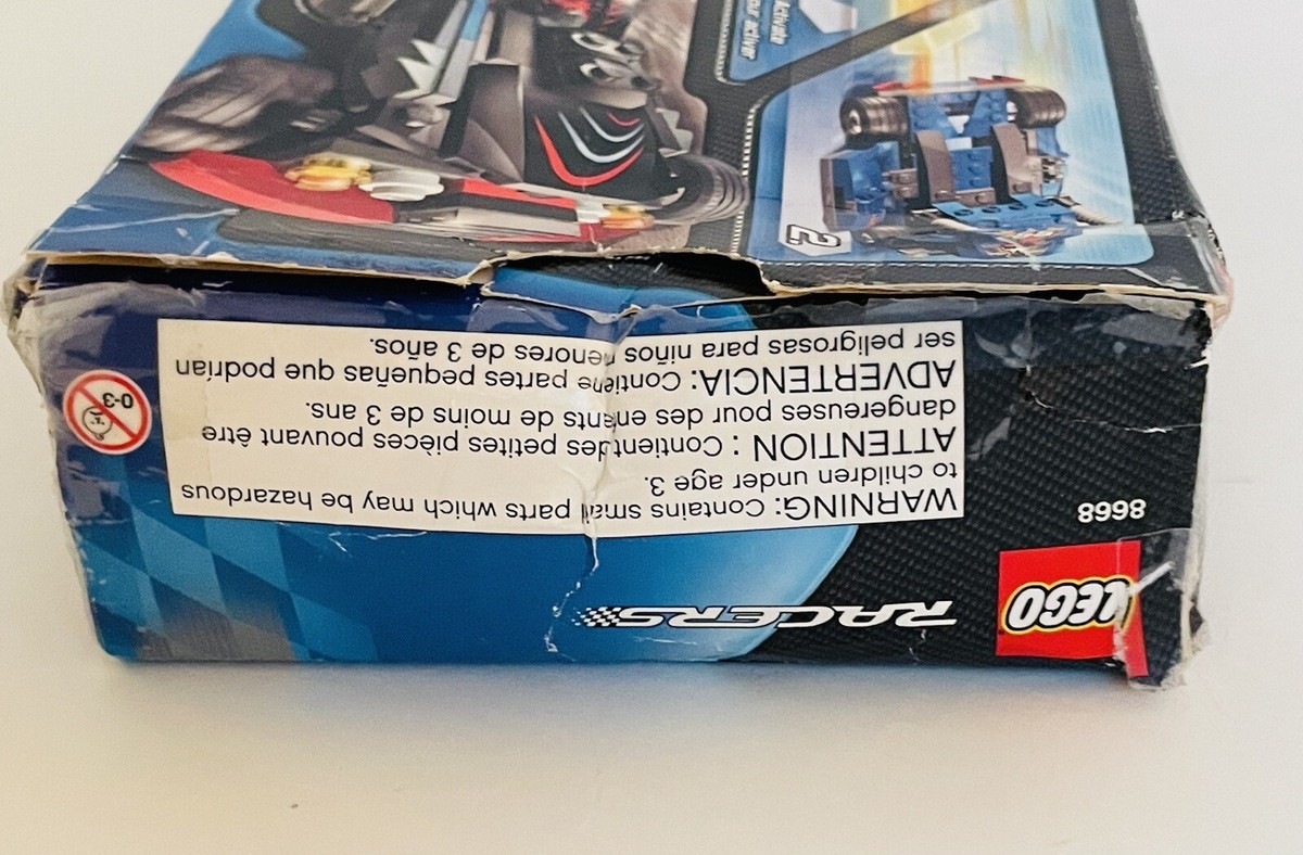 Lego Racers 8668 Side Rider 55 New Inside Box Damaged | eBay