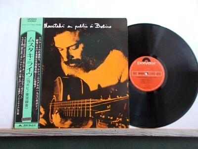 GEORGES MOUSTAKI EN PUBLIC A BOBINO Made in Japan OBI + insert - Photo 1/4