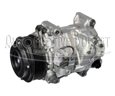 Remanufactured A/C Compressor – For 2017-2020 Toyota Sienna 3.5L (L&S Compressor Works, Silver)