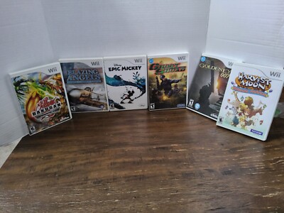 Nintendo Wii Video Games (MAKE YOUR OWN BUNDLE-PICK YOUR GAMES)