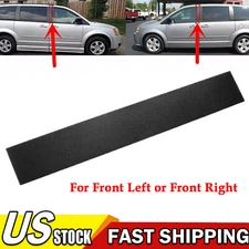 Black Front Door Applique B Pillar Trim For Dodge Grand Caravan For Town Country