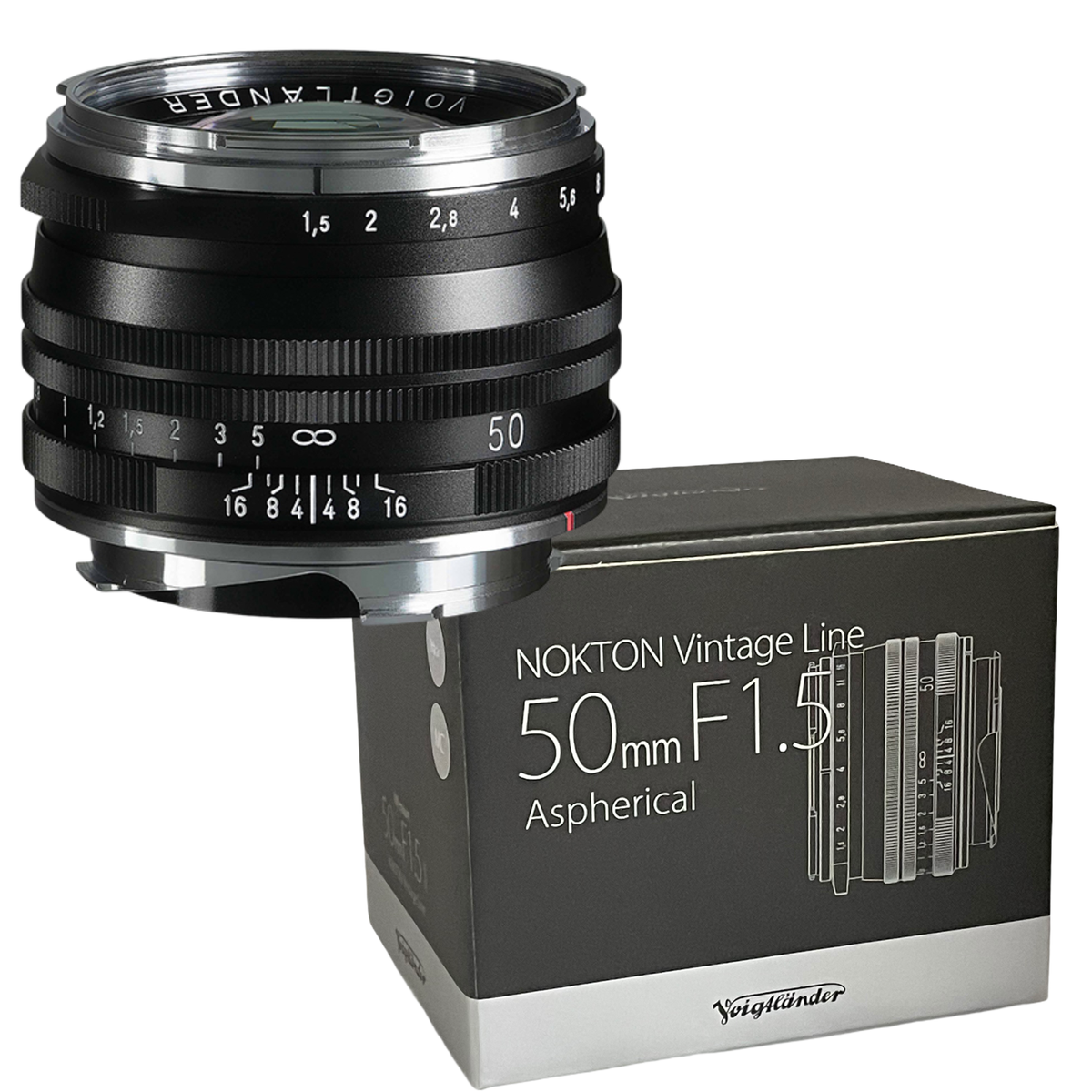 NEW Voigtlander NOKTON Vintage Line 50mm F1.5 II Black MC NEW Voigtlander NOKTON Vintage Line 50mm F1.5 II Black MC