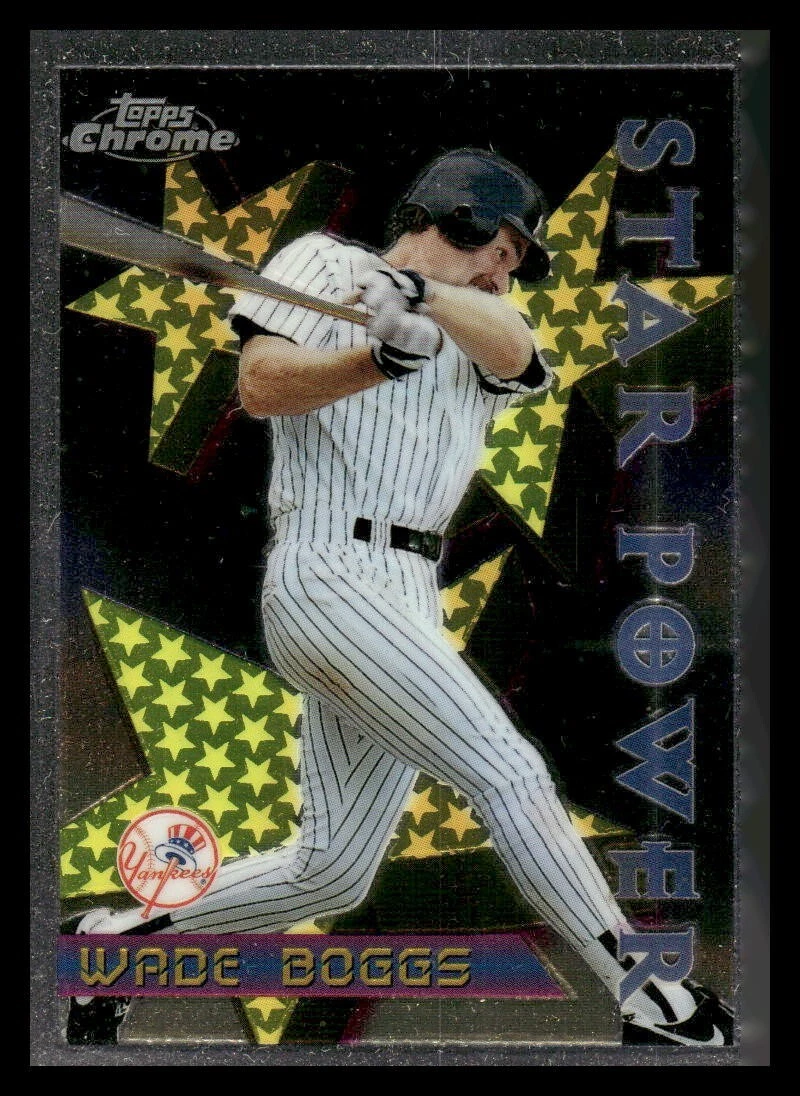 1996 Topps Chrome Star Power Wade Boggs #85