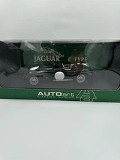  1/18 Scale AUTOART 73500 JAGUAR C TYPE IN GREEN 
