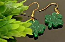 Clover Earring, St. Patrick's Day Earring, Gift, Shamrock Earring, Lucky Earring