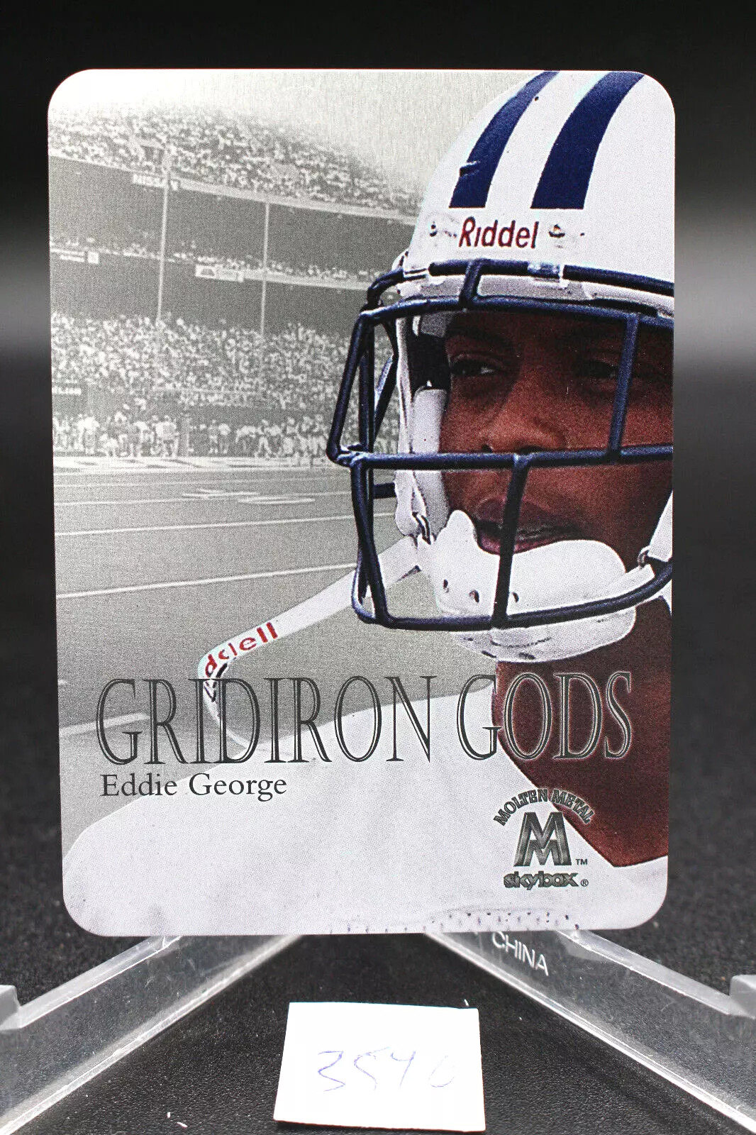 Eddie George trading card