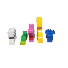 2014 LEGO Duplo 10573 Creative Animals Bunny Dog Giraffe Caterpillar All Bricks