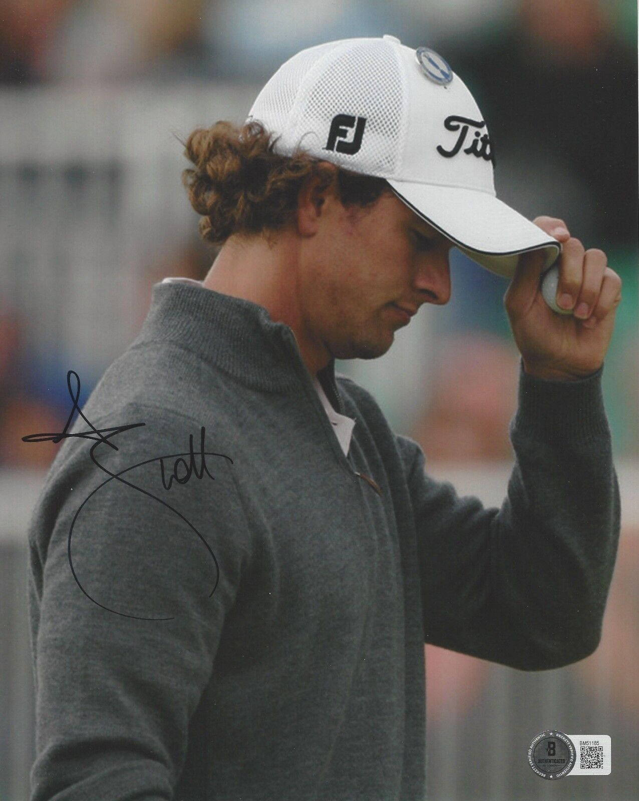 Adam Scott Autographed Signed 2013 MASTERS CHAMPION 8x10 PHOTO 2 PGA GOLFER BECKETT BAS COA 