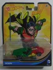 2014 Hot Wheels DC COMICS ROBIN DIECAST Scale 1:64 NEW