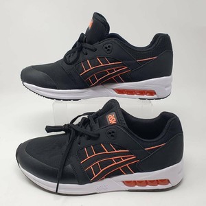 leather asics womens