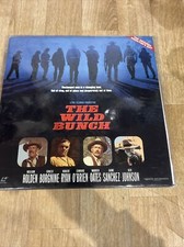 The Wild Bunch 1969 Western Action Laserdisc Sam Peckinpah Ernest Borgnine