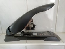 Blockheftgerät Gladiator, schwarz/ silber Rexel 02041, bis 160 Blatt