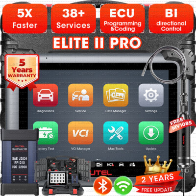 Autel MaxiSys Elite II PRO 2026 Autel Scanner Elite 2 PRO Programmer ECU Coding
