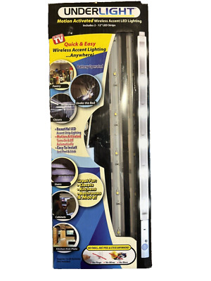 Underlight Wireless Motion Activated Lighting 12'' LED Strips for Home, Kitchen