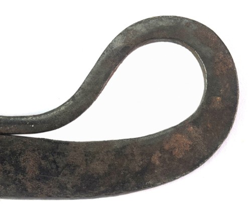Primitive Handmade Iron Blacksmith Fire Striker Tool Camping Accessories G19-110 - Picture 3 of 8