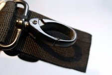 Shoulder Strap 3.5cm wide for camera case bag snap on clips swivel Metal clips