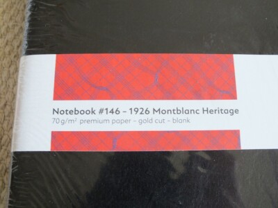 ノート・メモ帳 Montblanc Notebook #146 - 1926 Heritage Montblanc Explorer 1926 Leather Heritage Notebook Lined # 146 | eBay