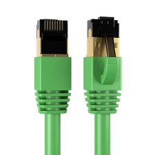 CAT8 Ethernet Cable Super Speed 40Gbps LAN Wire Green 0.5FT- 75FT Multipack  LOT