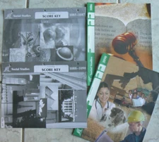 PACE ACE gr.8 SOCIAL STUDIES Workbook 1086,1090, Keys 1085-1090 LN