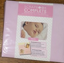 Tapestry By CR Gibson Complete Scrapbook Album 12x12 Baby READ DESCRIPTION