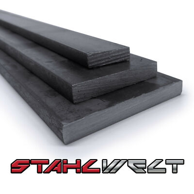 Flachstahl Flacheisen Breitflachstahl Bandstahl Breitflach 90x8 - 250x12 mm
