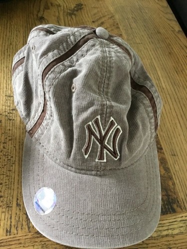 New York Yankees BASEBALL HAT CAP Brown 