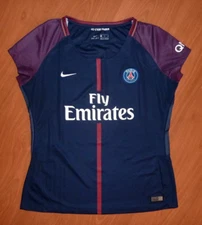 Nike Dri-Fit 2017 - 2018 Paris Saint-Germain Women's Size XL Home Soccer Jersey