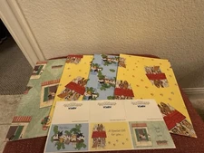 Vintage ASPCA Wrapping Paper Sheets- 4 Total