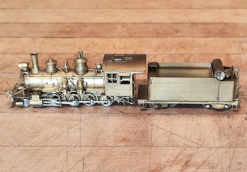 Last Run Key Imports HOn3 Brass D&RGW C-19 2-8-0 #345, a Beauty Excellent Runner - Picture 10 of 20