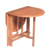 Merxx Gartentisch Klappentisch Oval, 120 X 60 Cm Eukalyptusholz