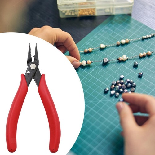Pince à Sertir Pour Perles BOHUIZ - Outil De Bijouterie DIY - Pour Fermoirs, Tubes à Sertir - En Acier Carbone - 14